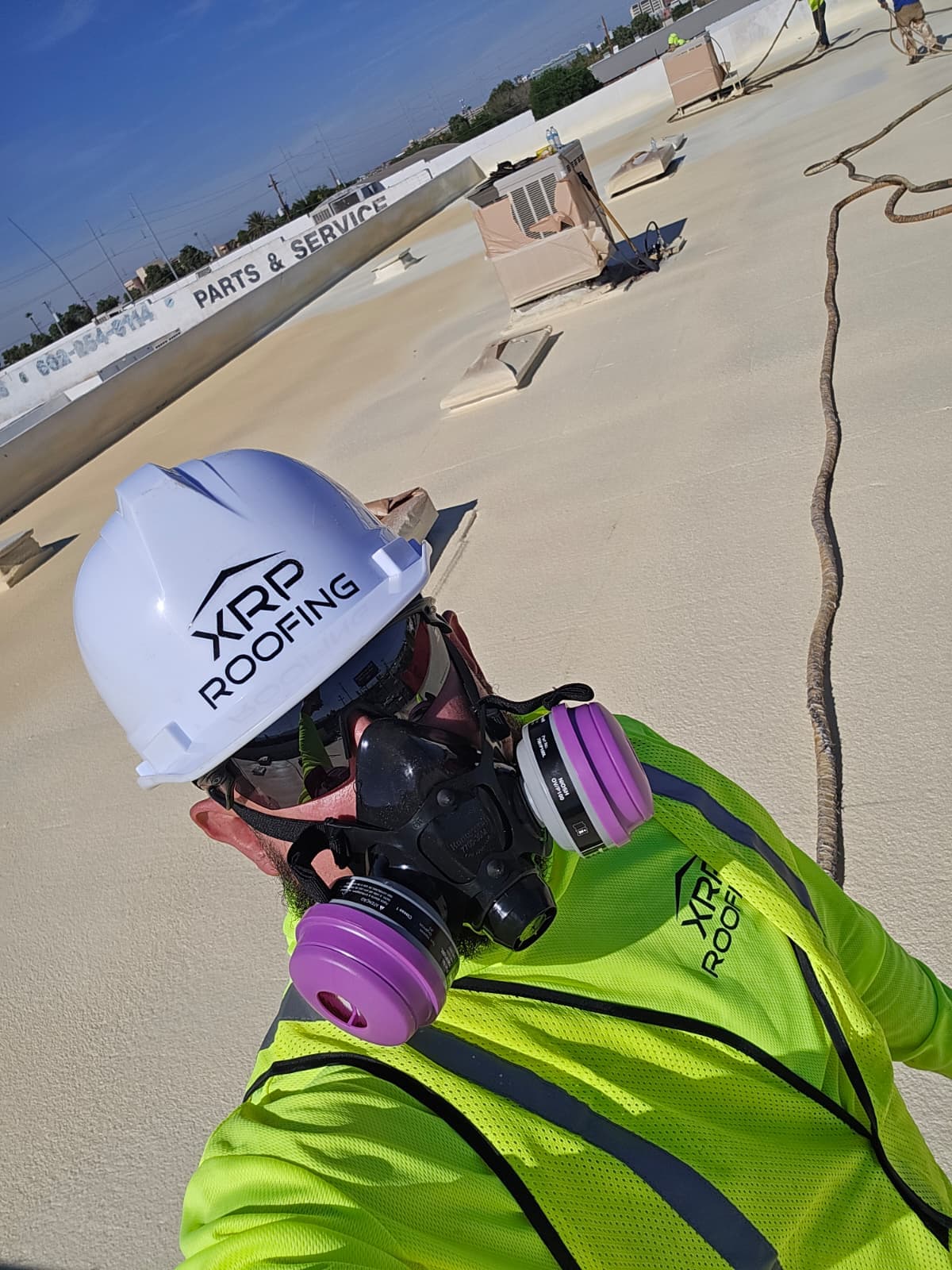 Tile roof installation job completed by XRP Roofing Arizona