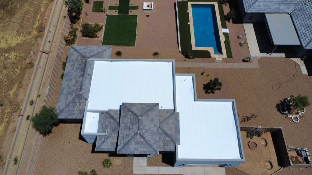 Flat roof installation by XRP Roofing in Phoenix Arizona